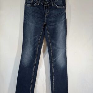 Silver Jeans Women's Indigo Straight Leg Denim